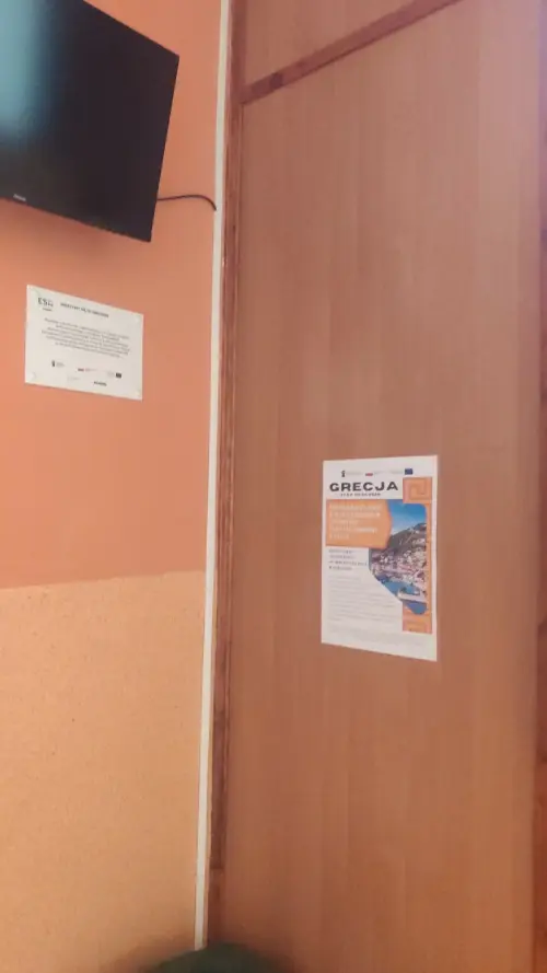 Oplakatowanie szkoły